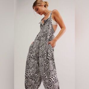 Free People Running Wild Jumpsuit